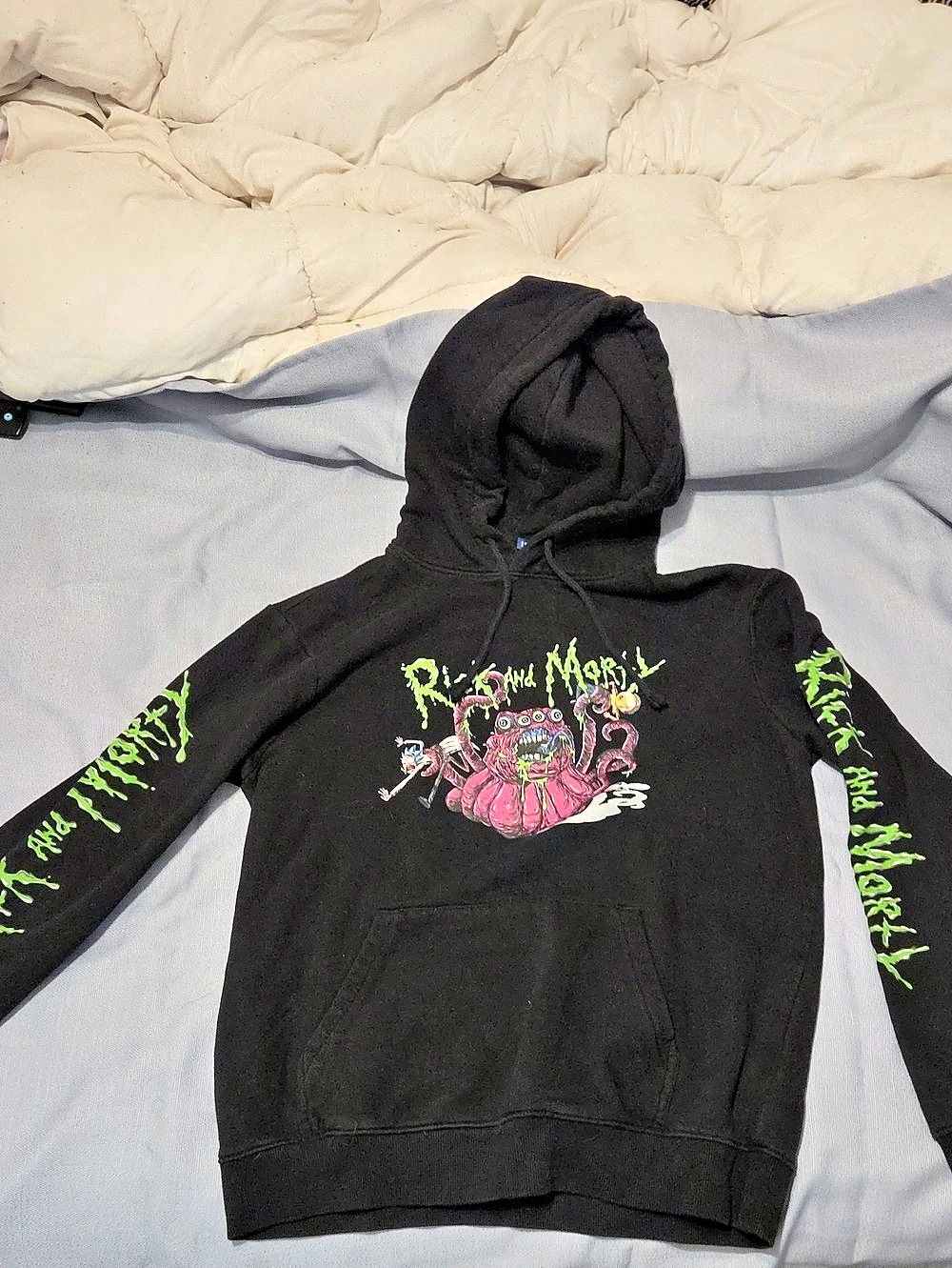 Rick and Morty Graphic Hoodie, Medium